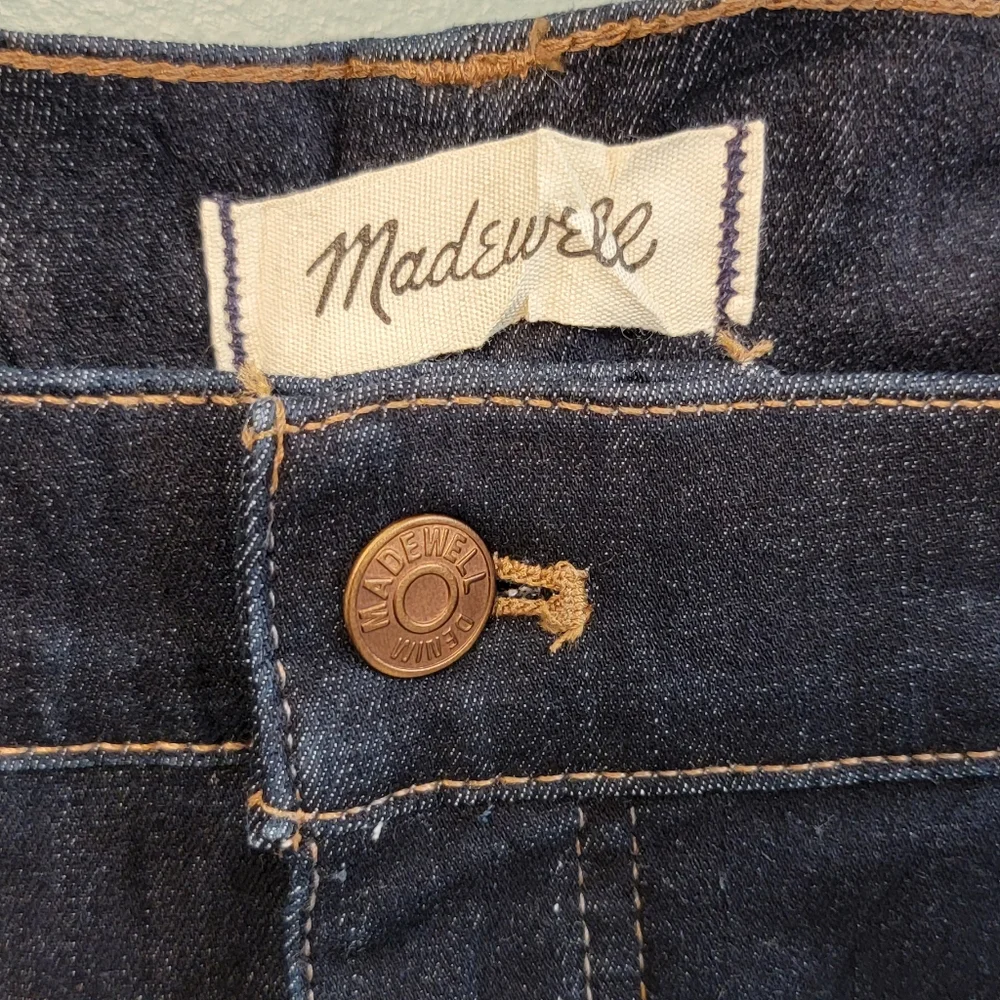 Madewell Roadtripper Jeggings Jeans Womens Skinny Highwaist Dark Wash‎ Size 36